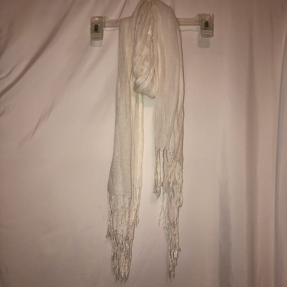 Lightweight White Scarf/Wrap